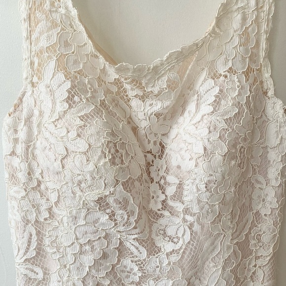 Mikaella Elegant Lace Wedding Dress with Train - Picture 3 of 10